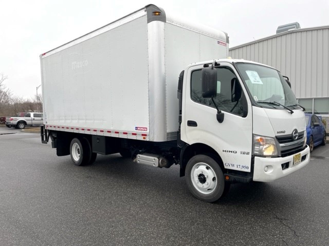 2020-hino-195-derate-box-van-truck #1347