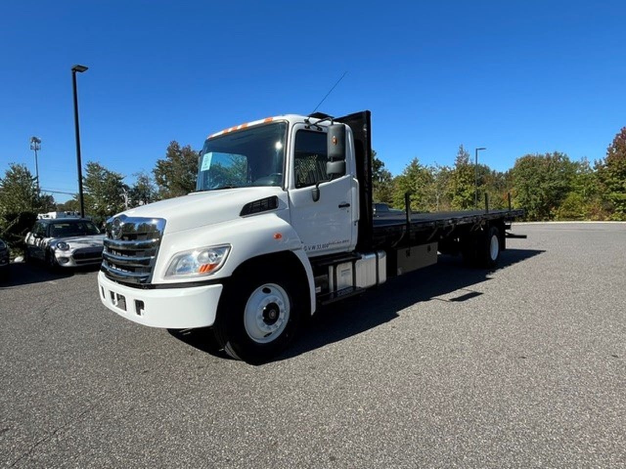 2020 Hino 338 Flatbed Truck #4275