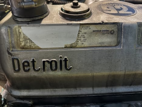 detroit-diesel-6v92ta-engine-assembly #2749