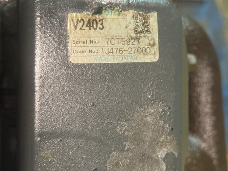 2012-kubota-v2403-m-et02-engine-assembly #2753