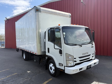 2017 ISUZU NPR 16’ Box Truck w/Lifg Box Van Truck #1046