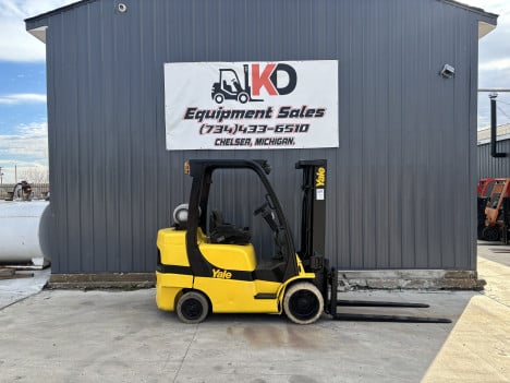 YALE GLC070VXNGSE088 Mast Forklift #5717