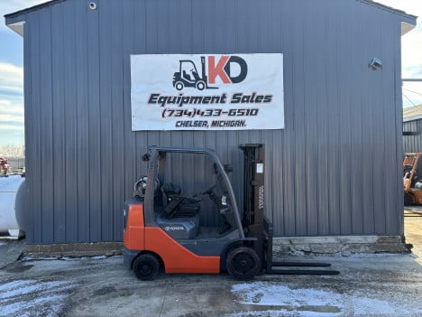 toyota-8fgcu25-mast-forklift #5877