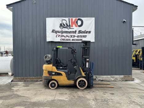 cat-2c6500-mast-forklift #6134