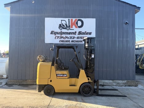 cat-gc45ks-mast-forklift #6174