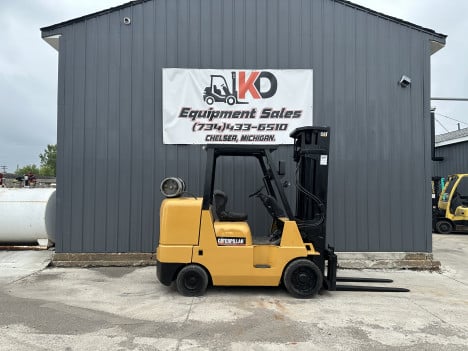 cat-gc45kswb-mast-forklift #6183