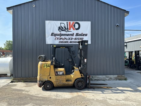 cat-gc45kswb-mast-forklift #6183