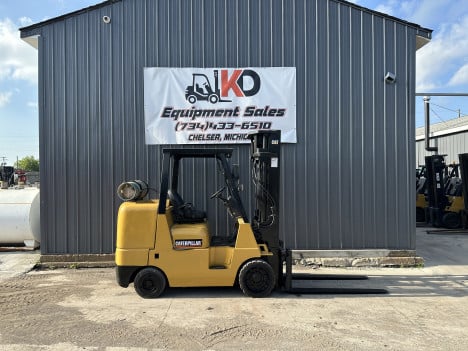 cat-gc45kswb-mast-forklift #6185