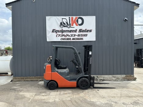 toyota-8fgcu25-mast-forklift #6247