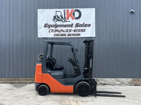 toyota-8fgcu25-mast-forklift #6249