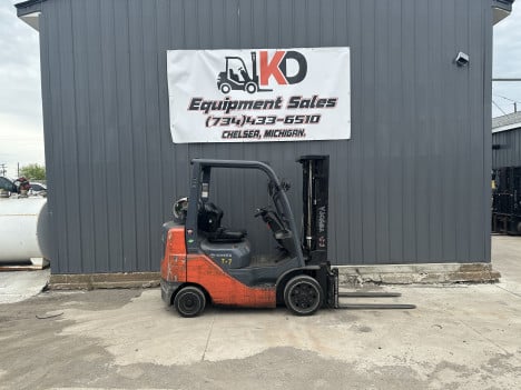  TOYOTA 8FGCU25 Mast Forklift #6250