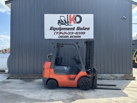 toyota-7fgcu25-mast-forklift #6378