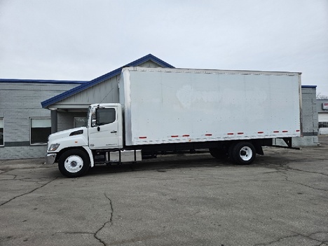 2018 HINO 338 DERATED BOX VAN TRUCK FOR SALE #322733