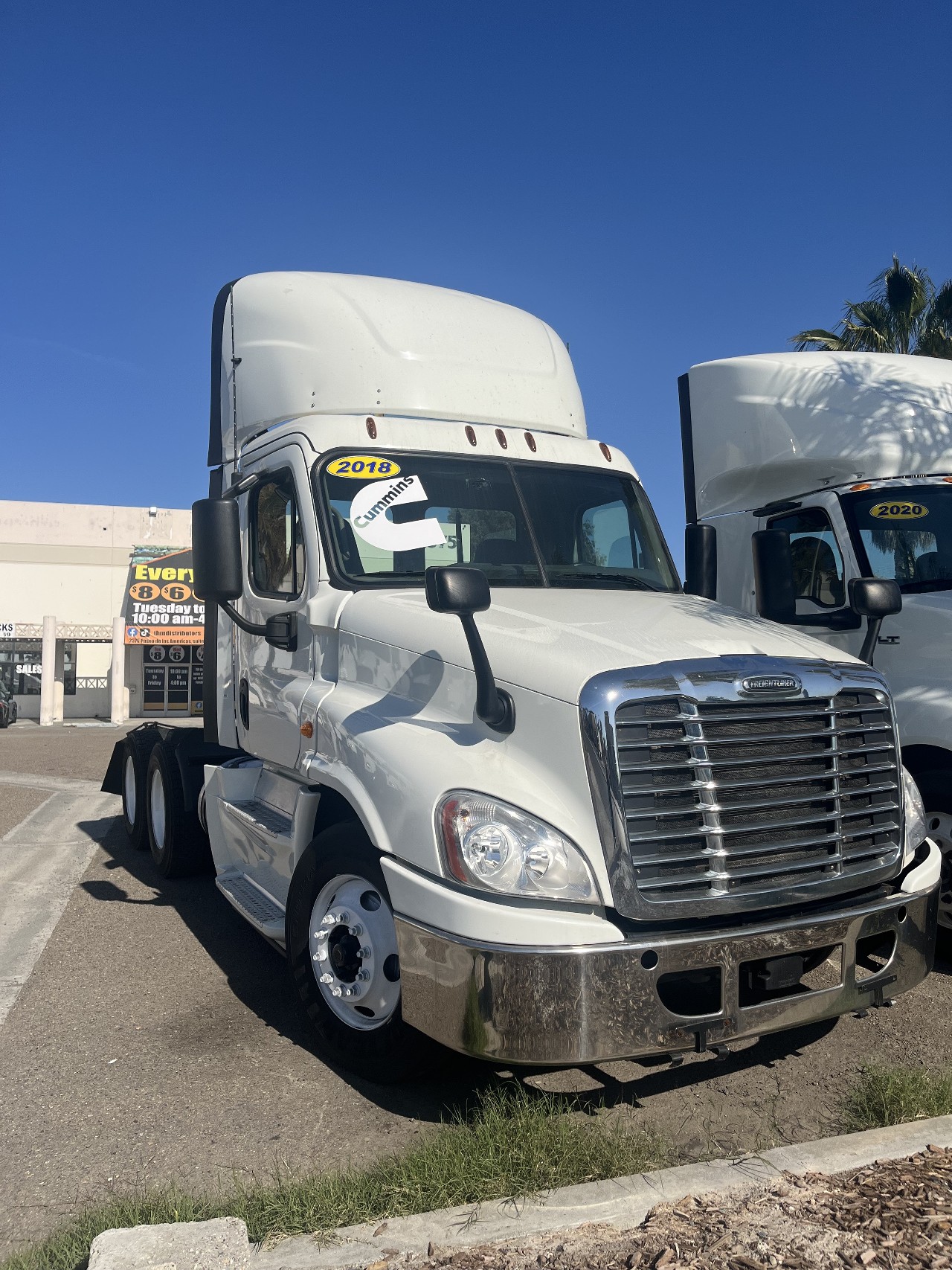 2018 FREIGHTLINER Cascadia 125 Daycab #1234 2018 FREIGHTLINER Cascadia 125 Daycab #1234