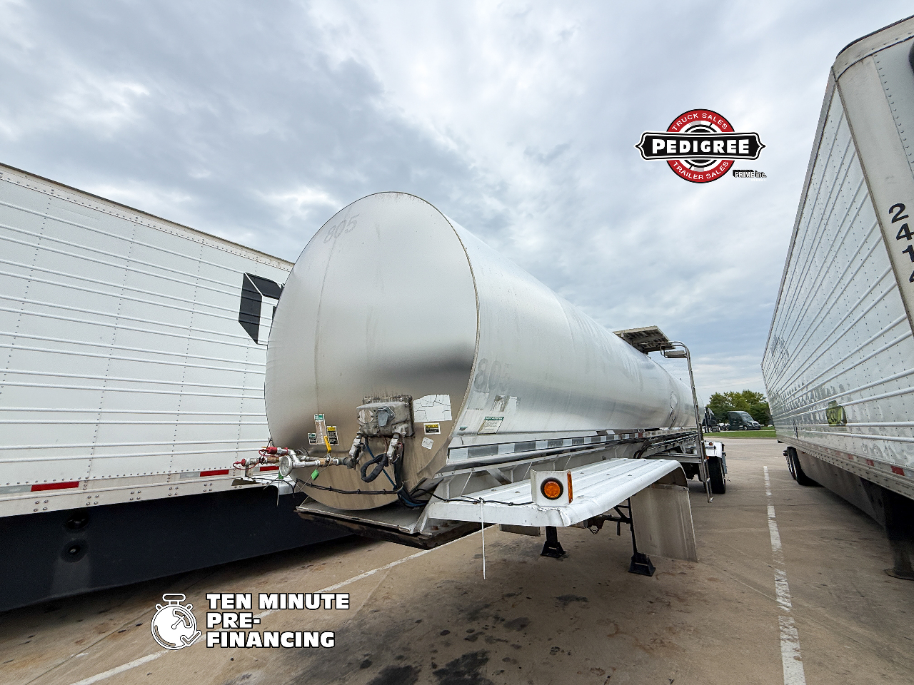 2004 WALKER FOOD GRADE TANKER Food Grade Tanker Trailer #3786 2004 WALKER FOOD GRADE TANKER Food Grade Tanker Trailer #3786