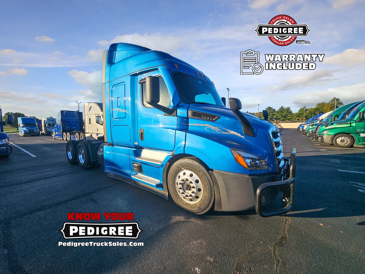 2024 Freightliner P4 CASCADIA 116 Sleeper #4264 2024 Freightliner P4 CASCADIA 116 Sleeper #4264