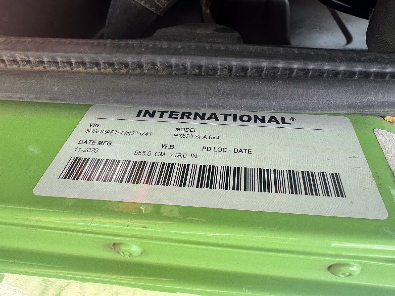 2021 INTERNATIONAL HX 520 DAYCAB FOR SALE #3581